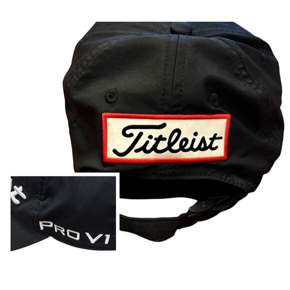 Titleist Tour Stretch Tech Golf Hat & Visor Black Footjoy FJ ProV1 Bundle - Picture 5 of 7